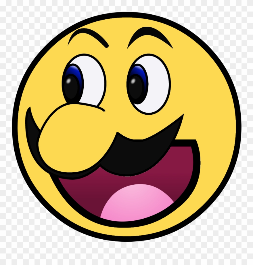 Yellow Facial Expression Smile Emoticon Smiley - Epic Face Meme Clipart