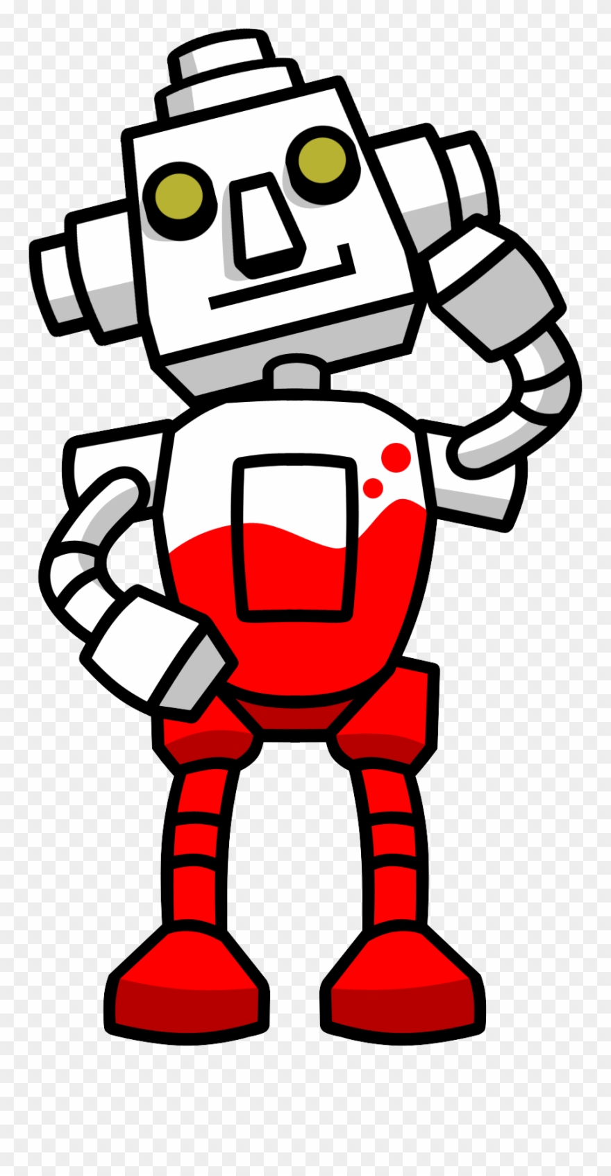 Middle Fillbot 2 - Fillbots Rhythm Heaven Clipart