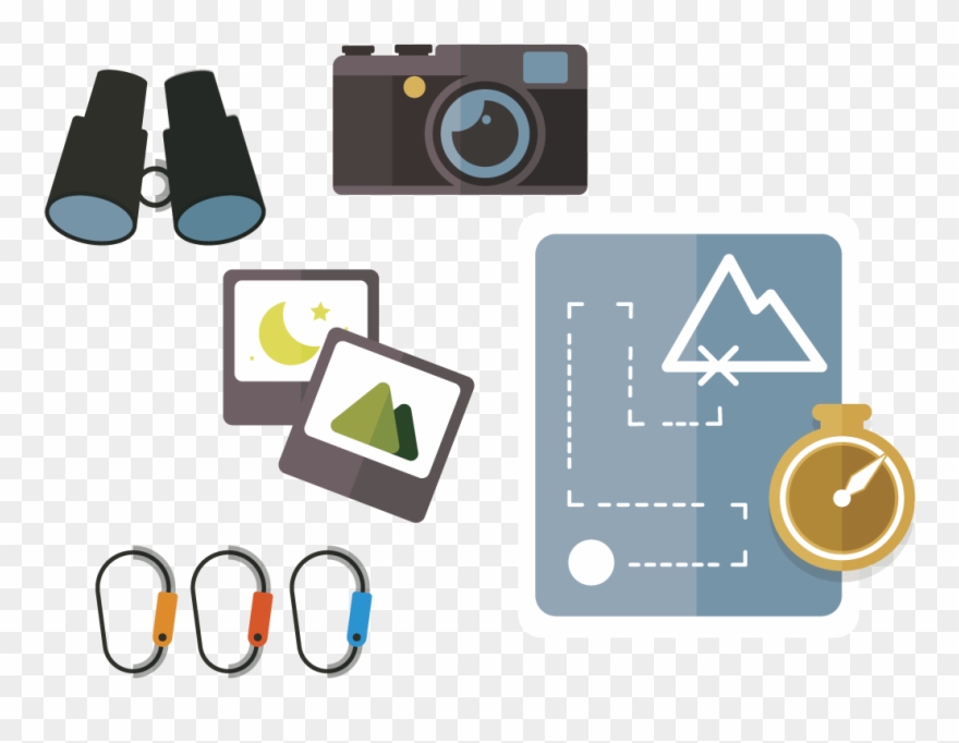 野营物品 - Tourism Clipart