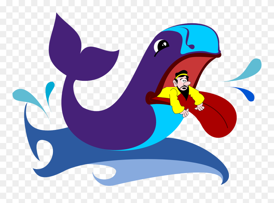 The Story Of Jonah For Kids - Jonah Clip Art - Png Download