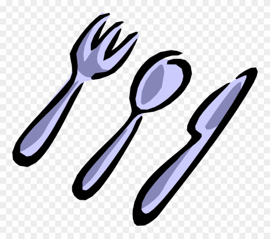 Vector Spoon Illustration - Cutlery Clipart