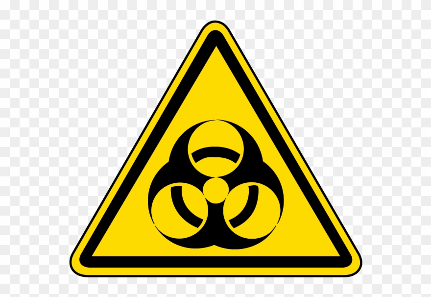 Lab Clipart Cleanup - Biological Hazard Sign - Png Download