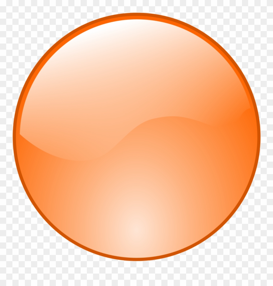 File Button Icon Orange Svg Wikipedia Filebutton - Icon Orange Clipart