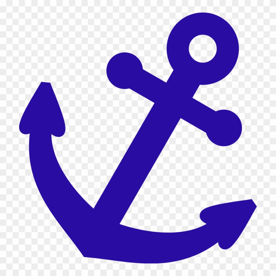 Pin Heart Anchor Clip Art - Clip Art Anchor - Png Download