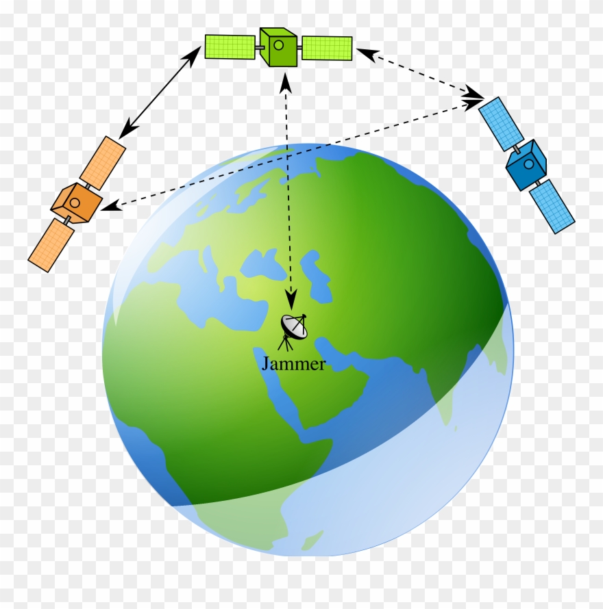 Big Image - Communications Satellite Clipart