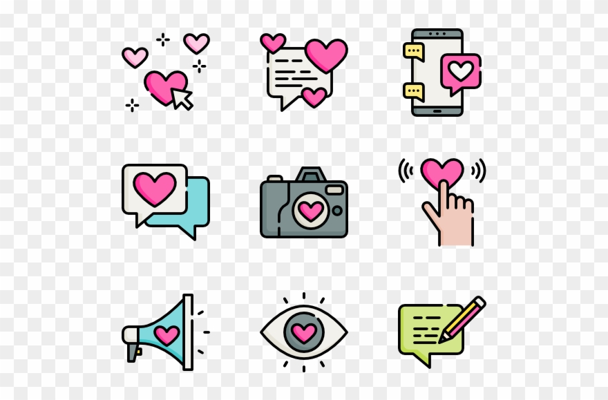 Social Media Clipart