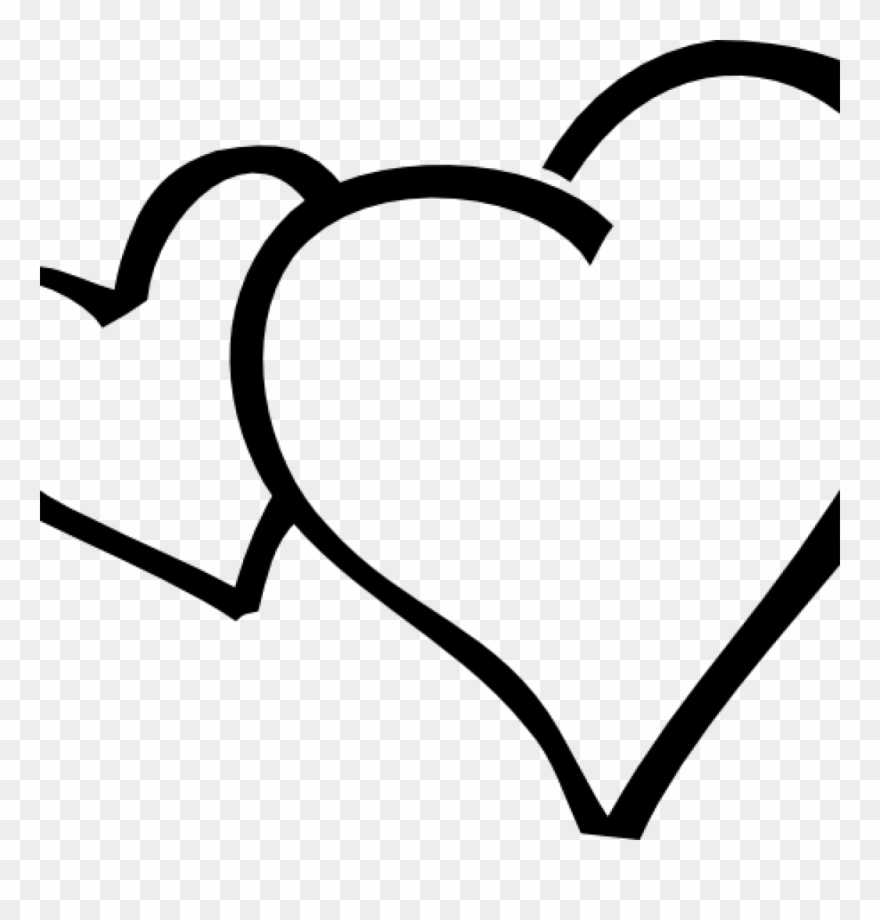 Hearts Clipart Vector - Transparent Love Heart Vector - Png Download
