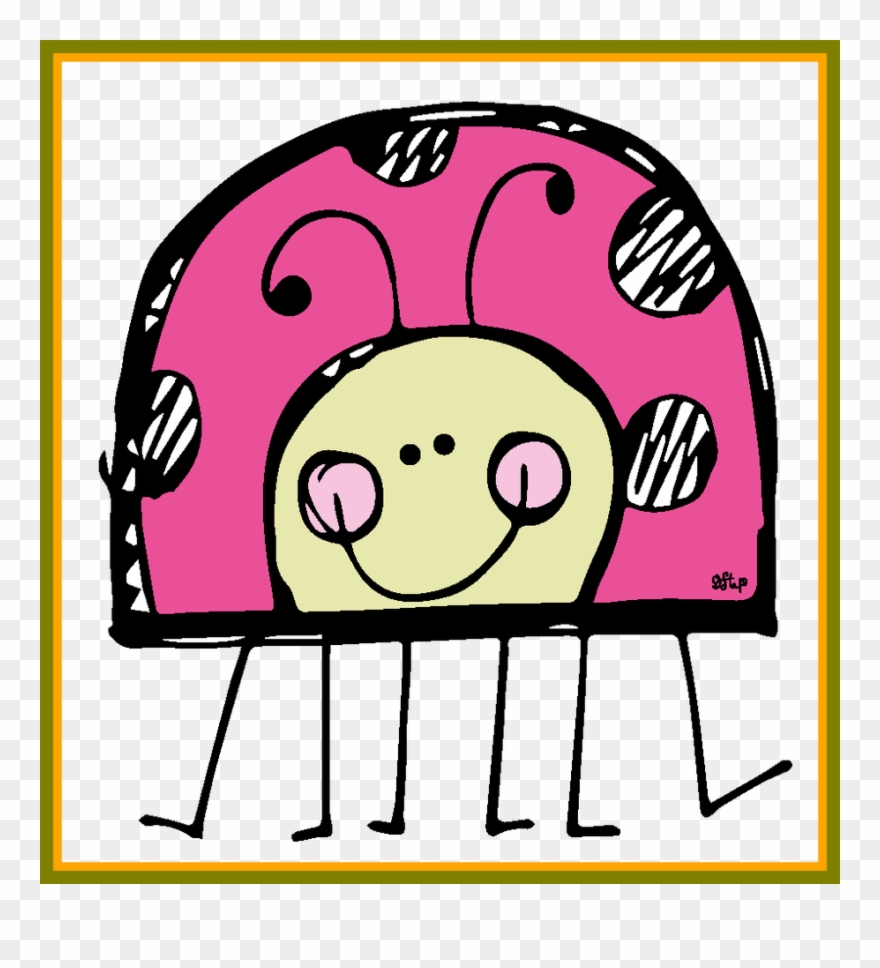 Marvelous Monday Clipart - Black And White Clip Art Ladybug - Png Download