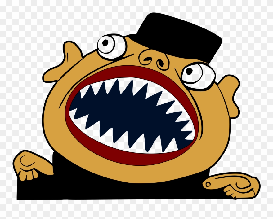 Big Image - Evil Capitalist Clipart