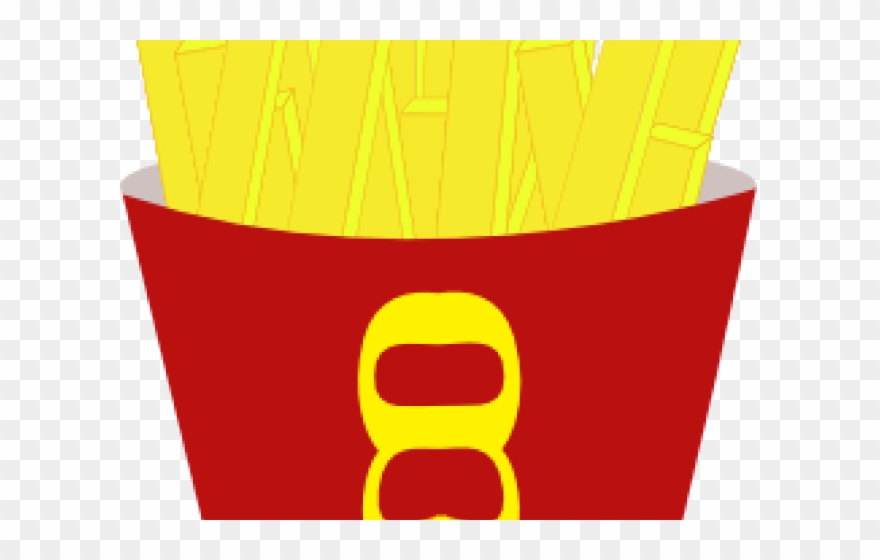 French Fries Clipart Transparent - Drawing - Png Download