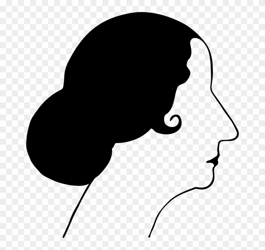 All Photo Png Clipart - Woman Face Profile Vector Transparent Png