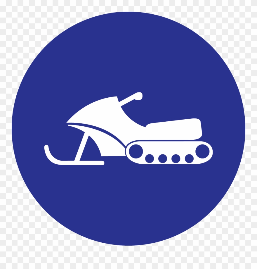 Snowmobile Icon Clipart