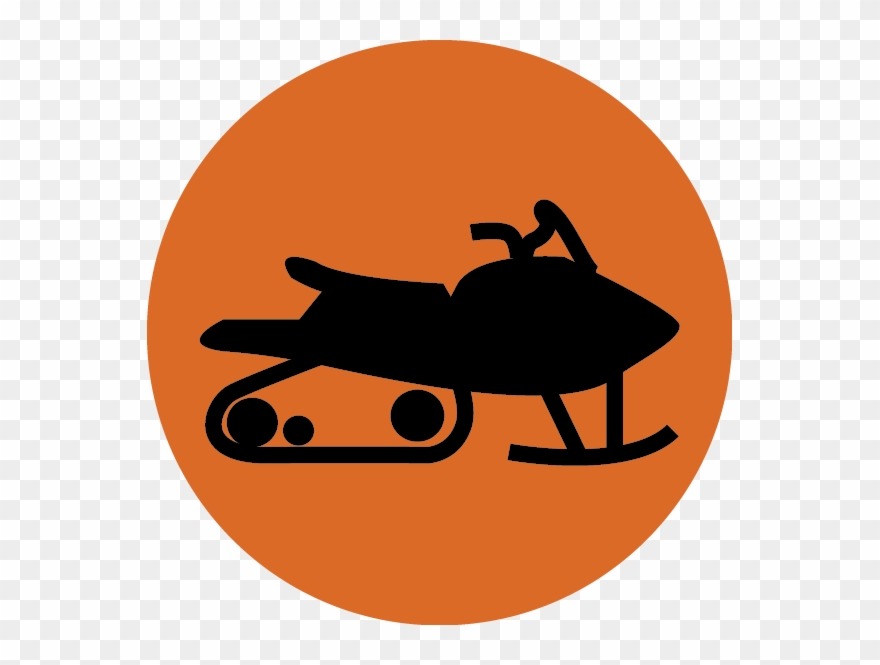 Snowmobile-graphic - Woodrock Villa Clipart