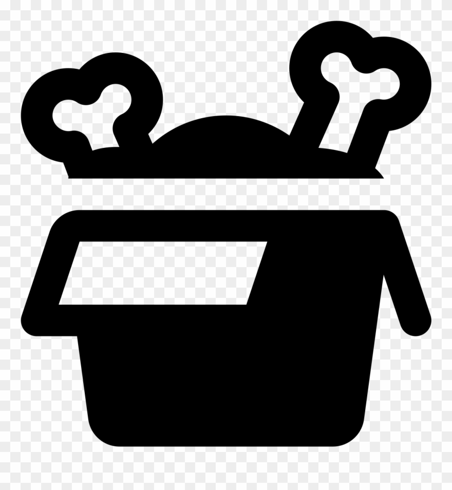 Fried Chicken Icon - Fried Chicken Clipart