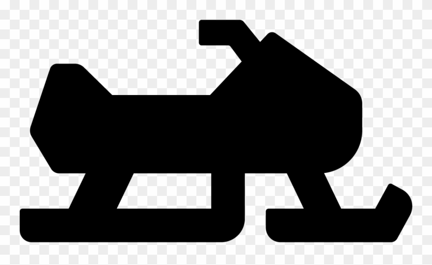 1 X 2 Snowmobiles Clipart