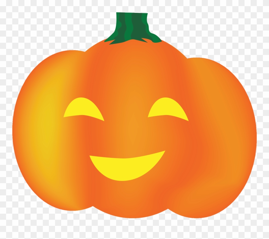 Clipart - Emoticon Pumpkin - Png Download