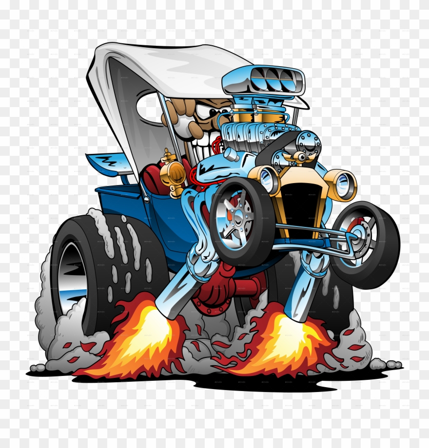 T Bucket Roadster 1 - Vector Graphics Clipart