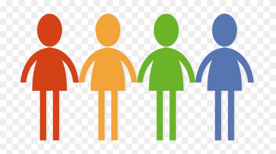 Don't Like Diversity You'll Hate Heaven - People Holding Hands Clipart - Png Download