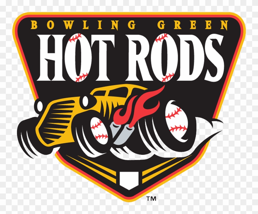 Bowling Green Hot Rods Clipart