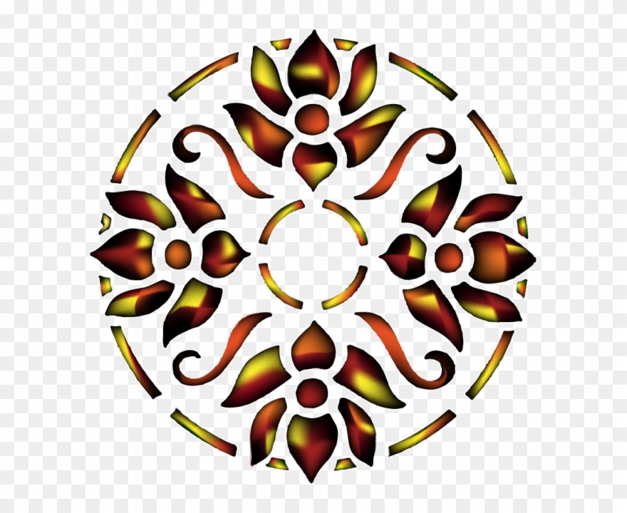 Canine Bites - Stencil Clipart