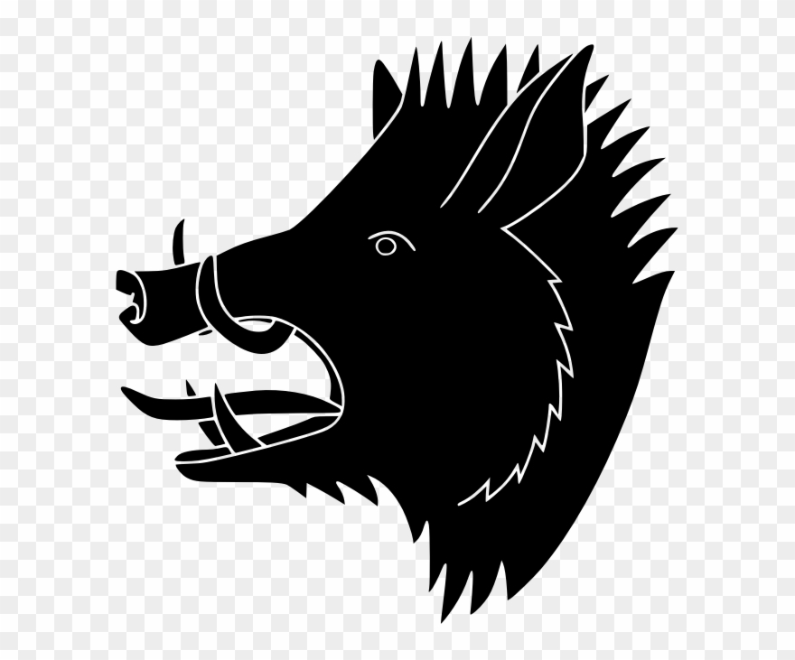 Medium Image - Wild Boar T Shirt Clipart