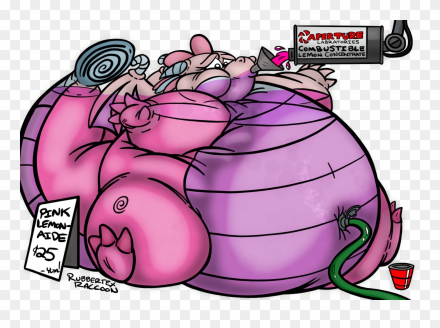 Pink Lemonade Stand Now In Color - Cartoon Clipart