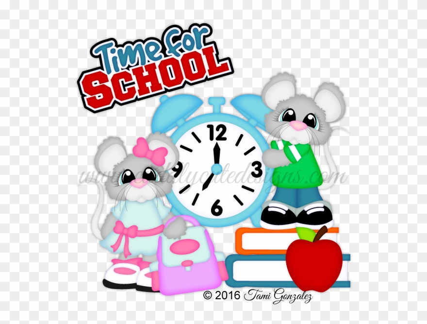 Time For School Clipart