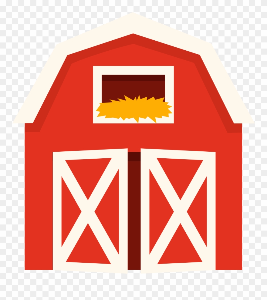 Pollito Amarillo, Cumple La Granja, Animales De La - Granero Granja Png Clipart