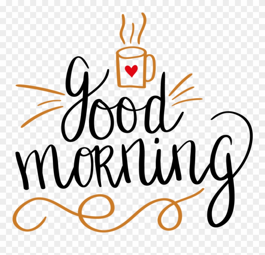 Good Morning Text Png Clipart