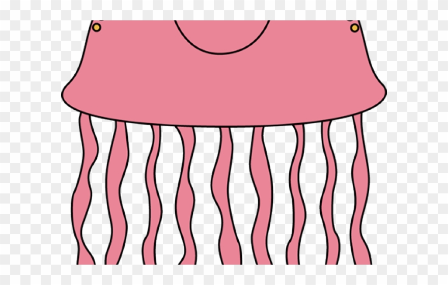 Jellyfish Clipart Sea Life - Portable Network Graphics - Png Download