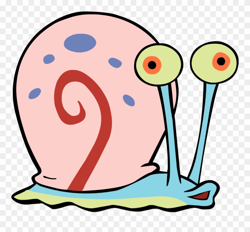 Collection Of Spongebob High Quality Free - Gary The Snail Clipart