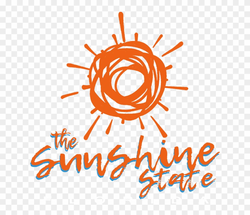 Sunshine State Florida Sun Stock Transfer - Life's Brighter Under The Sun Clipart
