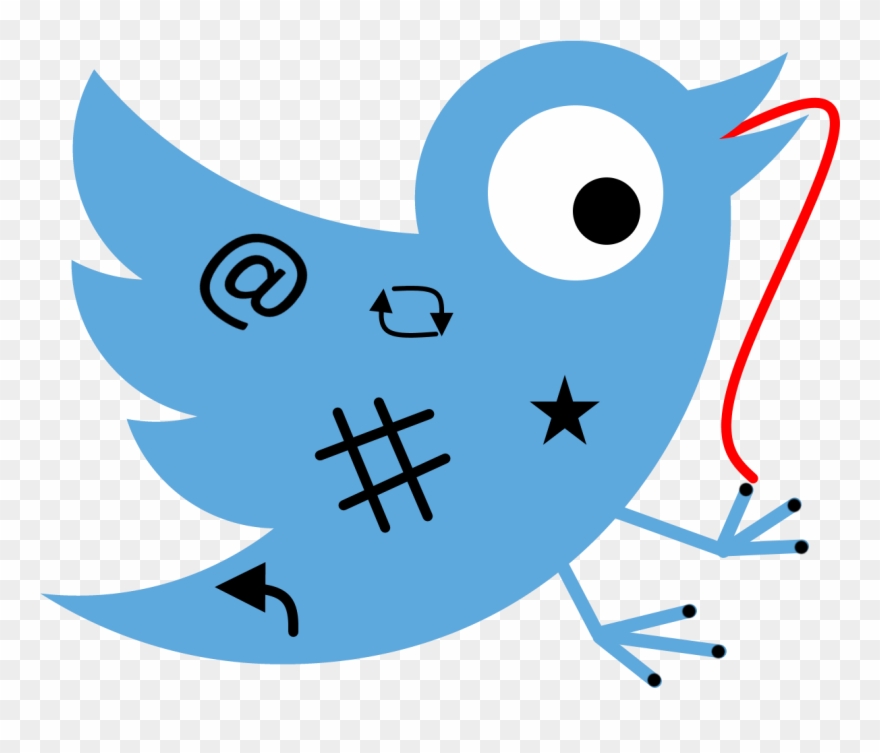 Twitter Funny Creature - Twitter Maroon Icon Png Clipart