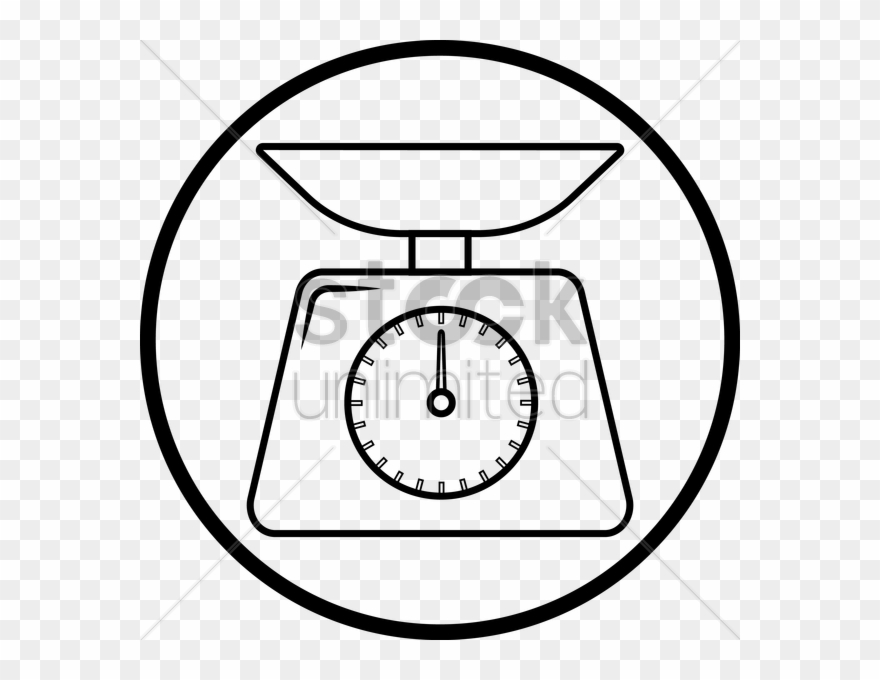 Weighing Scale Scale Drawing Clipart
