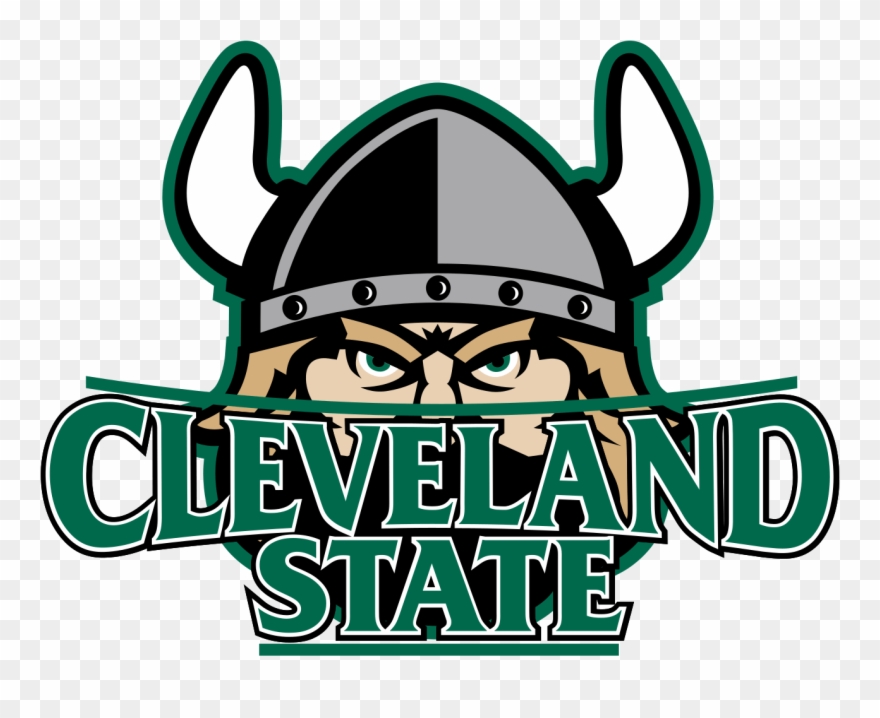 Vikings Svg Mascot Clipart Download - Cleveland State Athletics Logo - Png Download