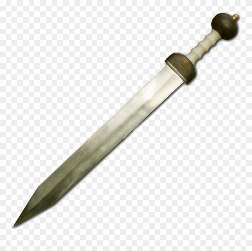 Gladiator Clipart Sword - Roman Gladius - Png Download