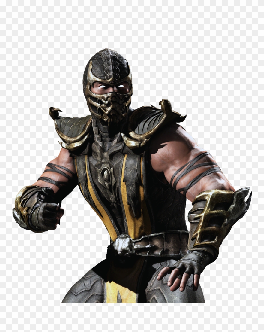Clip Arts Related To - Mortal Kombat X Silver Scorpion - Png Download