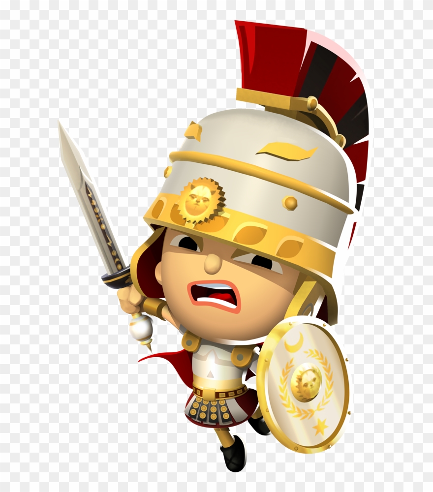 Roman Warriors Clipart Roman Empire - World Of Warriors Game Characters - Png Download