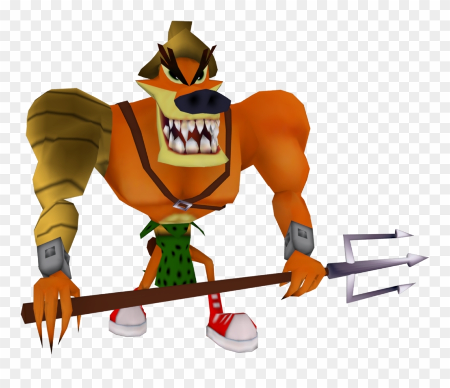 Gladiator Clip Png - Tiny Crash Bandicoot 3 Transparent Png