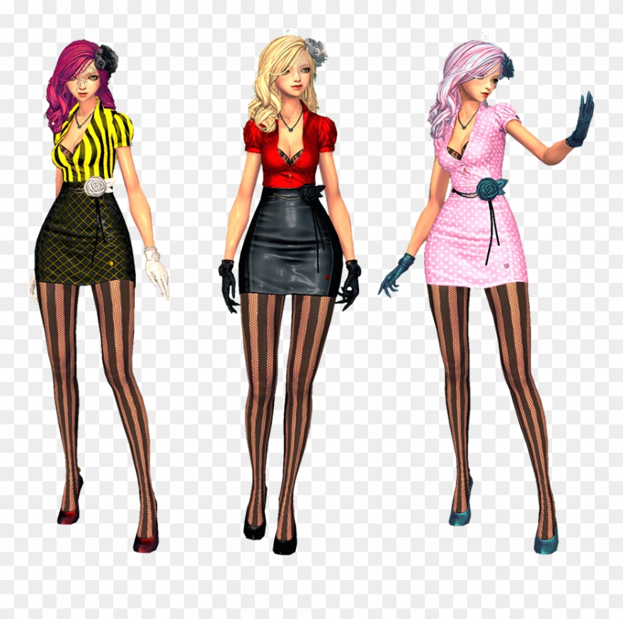 Blade And Soul Fashion - Fashion Clipart