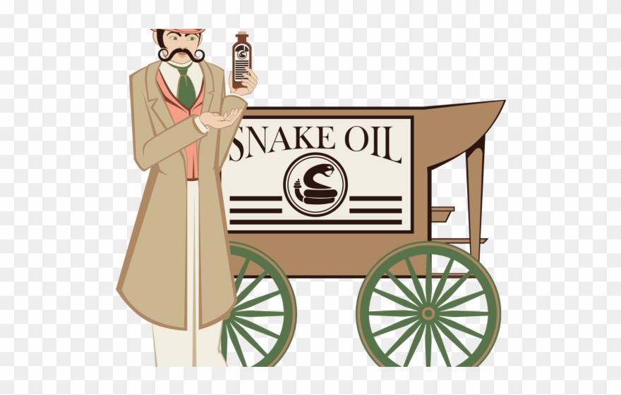 Old Clipart Salesman - Snake Oil Salesman Cartoon - Png Download