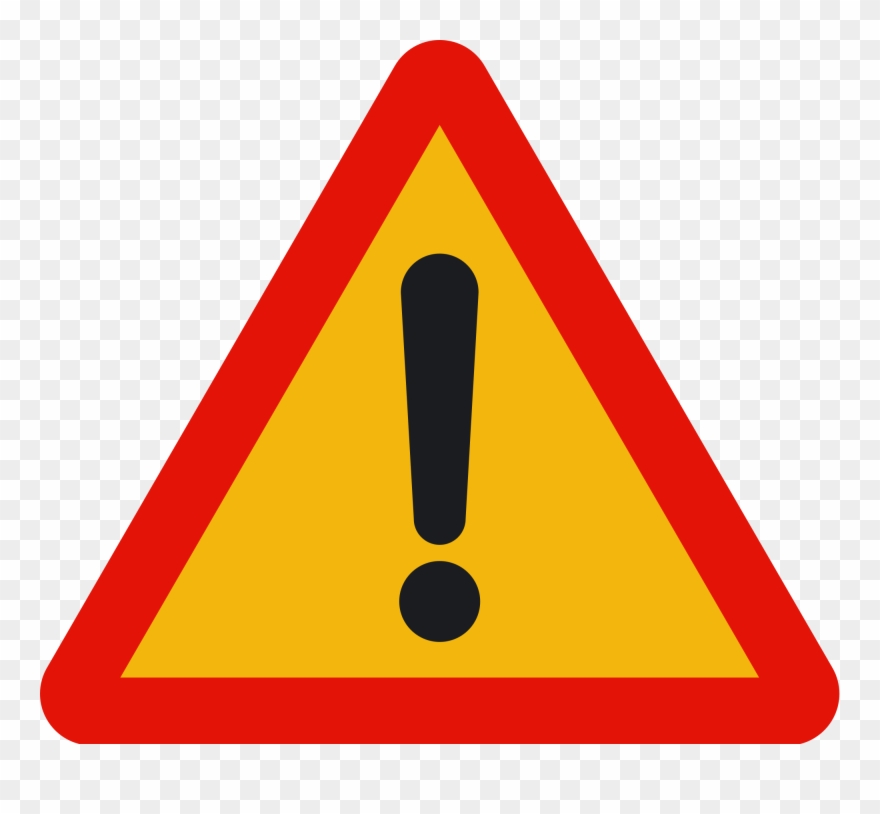 Open - Sign Of Danger Png Clipart