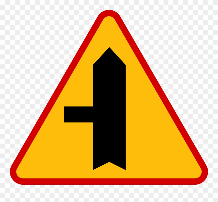 File - Znak A-6c - Svg - Znak A 6b Clipart