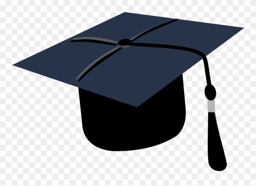 Hat Cap Png Free - Blue Graduation Cap Png Clipart
