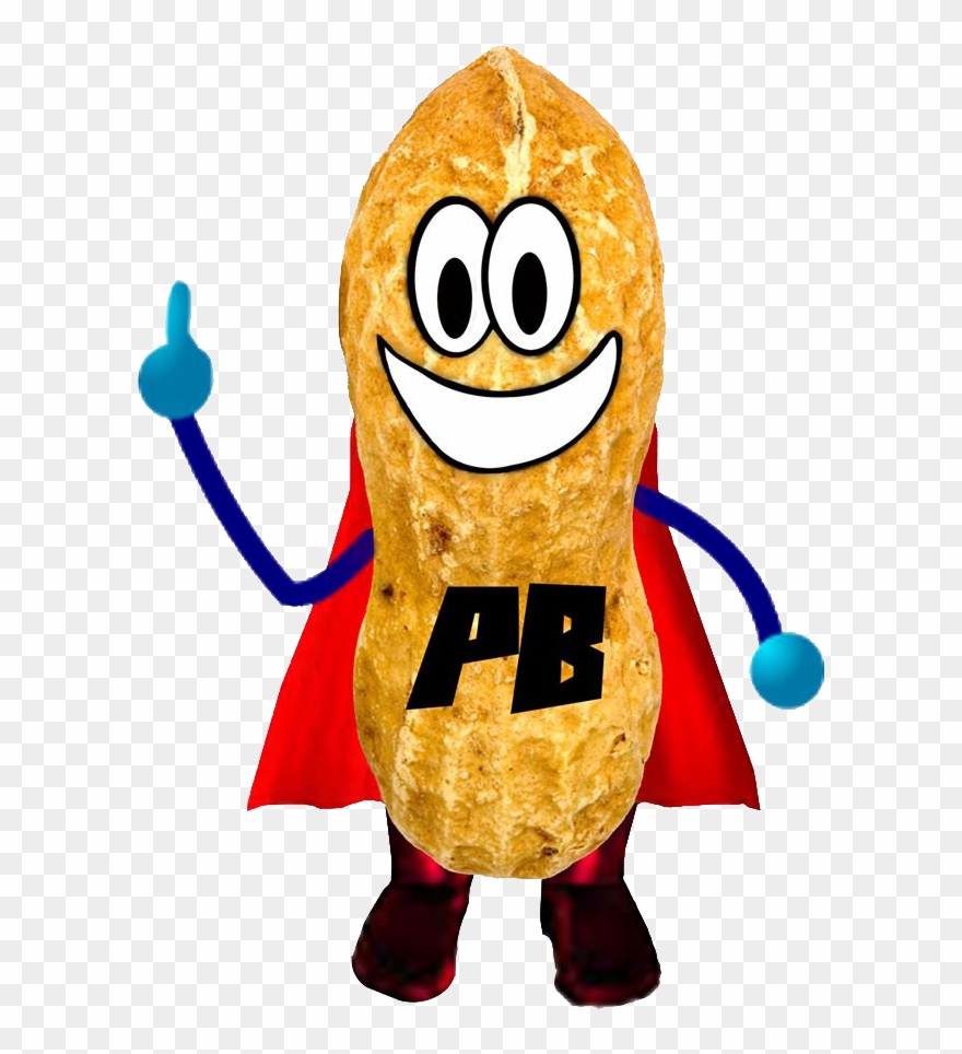 Peanutbutter's Mr - Single Peanut Clipart