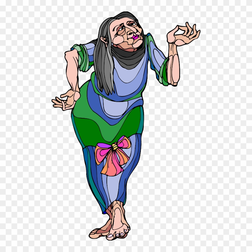 Medium Image - Shakespeare Characters Witch 1 (colour) Clipart