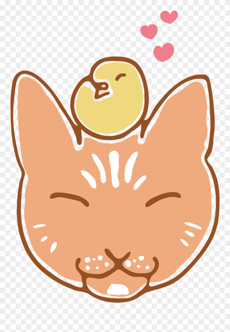 Youth Services Shout Out - Canary And Kitty Friends Tote Bag, Adult Unisex, Natural Clipart