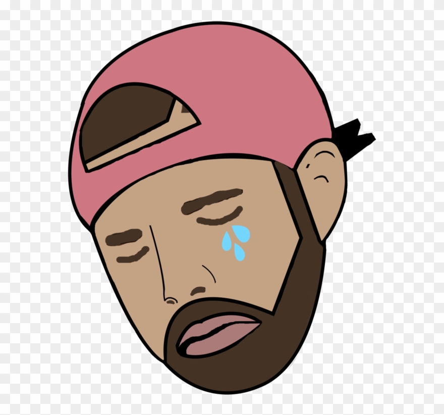 Crying By Sampoozi Art - Drake Meme Vector Clipart
