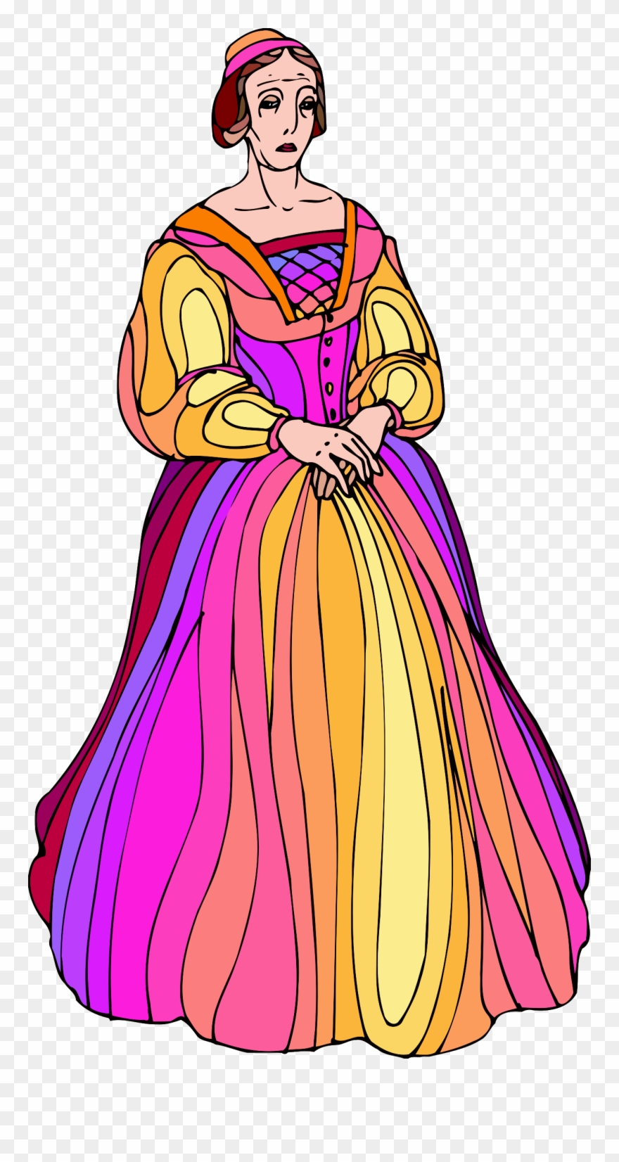 Medium Image - Lady Montague Png Clipart