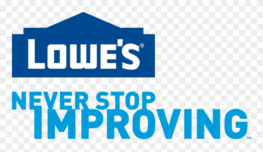 Play Sets At Lowe's - Lowes Logo Never Stop Improving Clipart